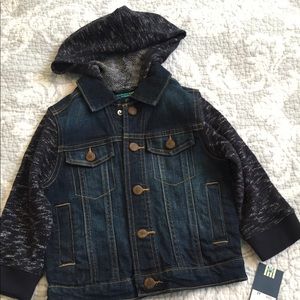NWT Genius Kids by Oshkosh denim jacket
